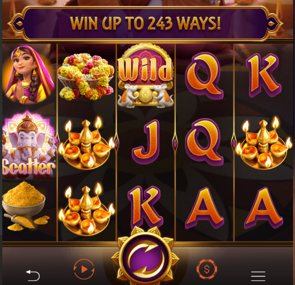 Ganesha Gold Gameplay Guide on the Daman Game App插图2