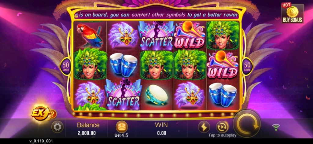 Daman Game Samba: Feel the Carnival Fever & Win Big!插图1 Daman Game